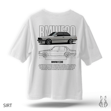 Bmw E30 - Oversize T-Shirt
