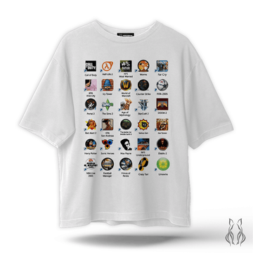 Retro Games - Oversize T-Shirt