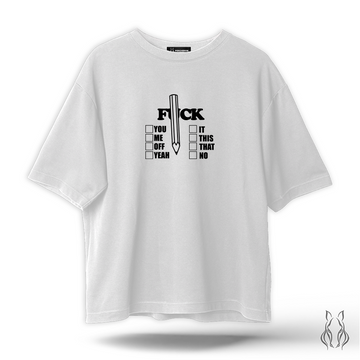 F*ck List - Oversize T-Shirt
