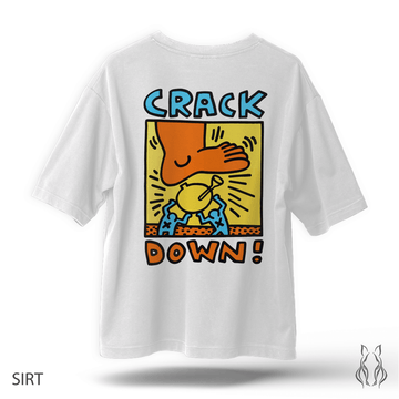 Crack Down - Oversize T-Shirt