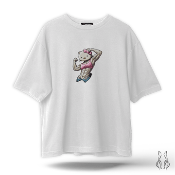 Muscle Kitty - Oversize T-Shirt
