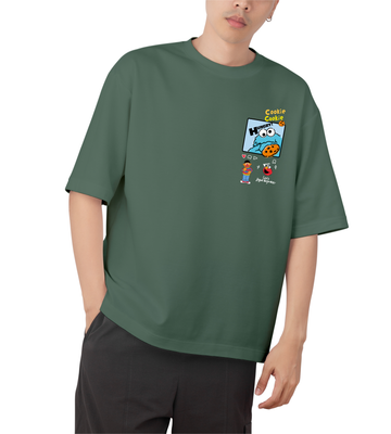 Outlet Cookie Monster - Oversize T-Shirt
