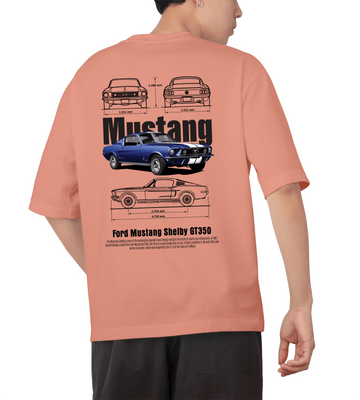 Outlet Shelby mustang - Oversize T-Shirt
