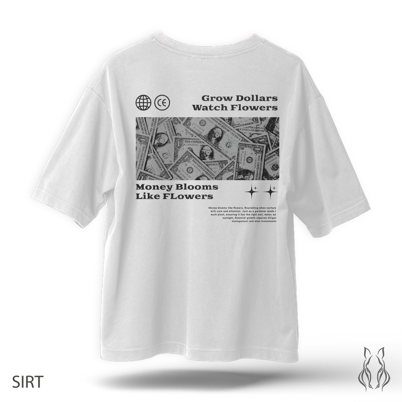Money Blooms - Oversize T-Shirt