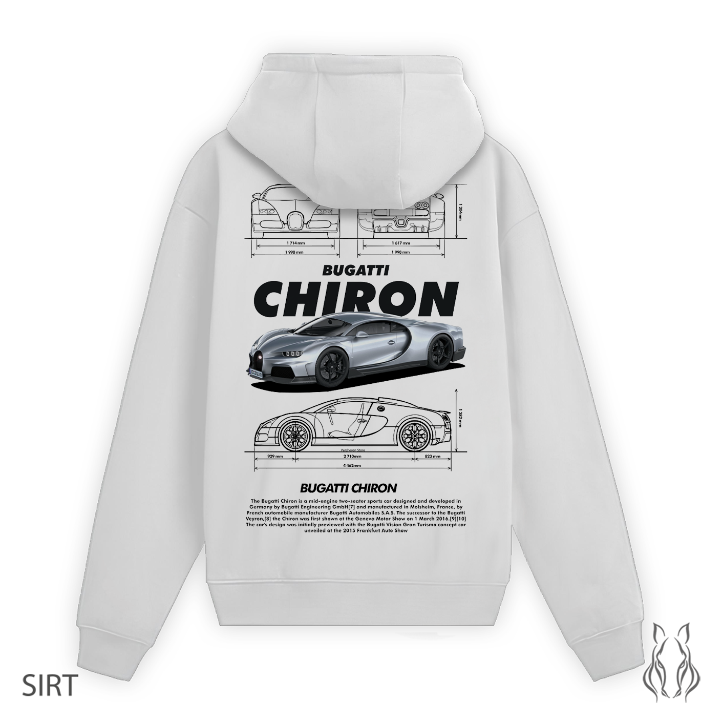 Bugatti Chiron - Hoodie