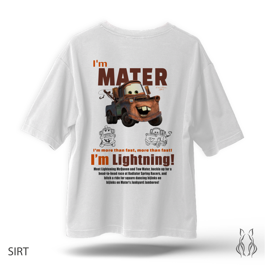 Mater Cars - Oversize T-Shirt