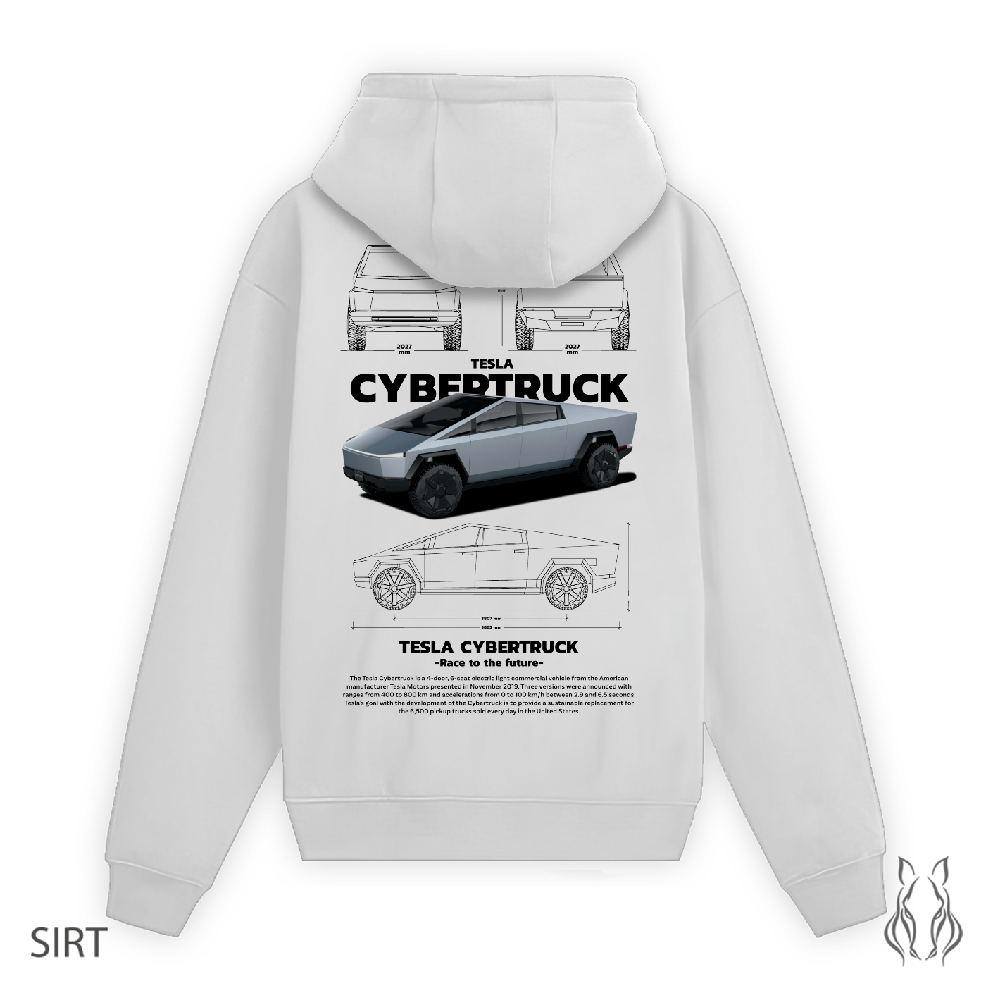 Tesla Cybertruck - Hoodie