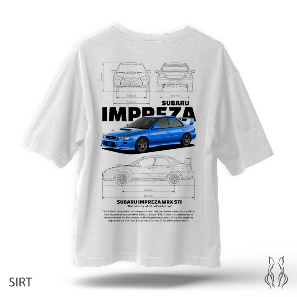 Subaru İmpreza - Oversize T-Shirt