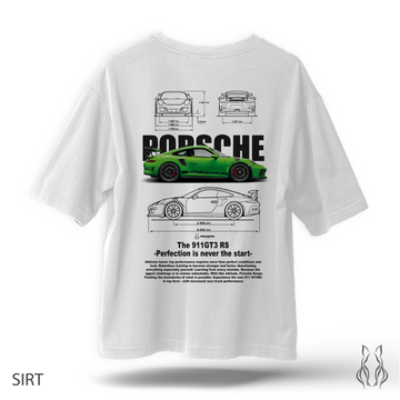 Green Porsche - Oversize T-Shirt