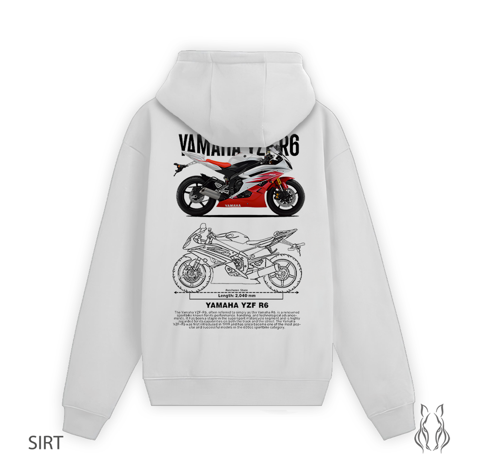 Yamaha YZF R6 - Hoodie