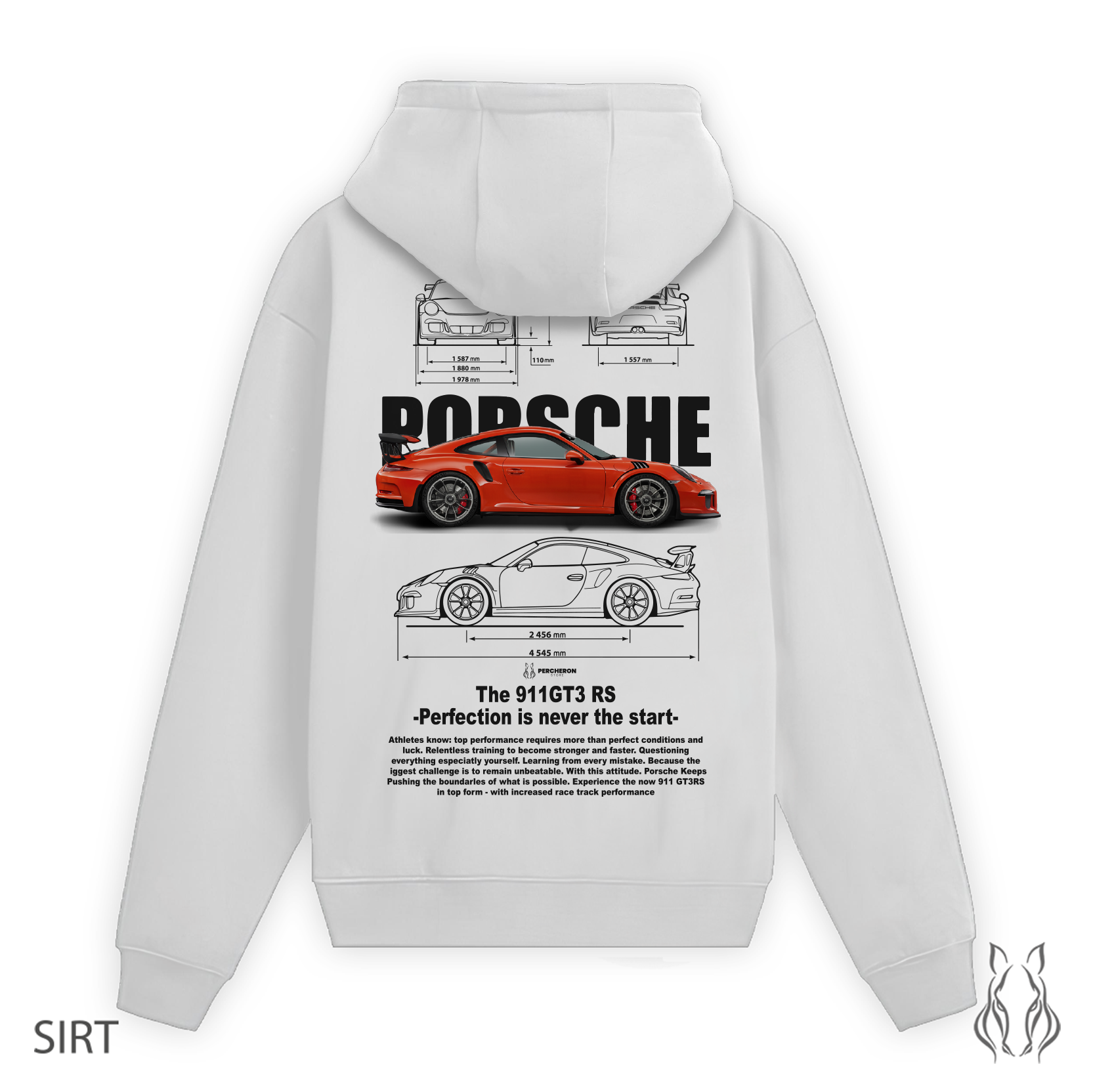 Orange Porsche - Hoodie