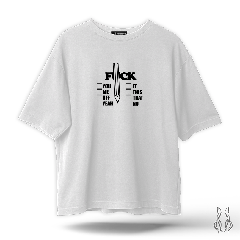 F*ck List - Oversize T-Shirt