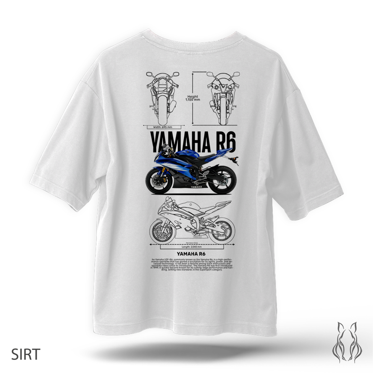 Yamaha R6 - Oversize T-Shirt