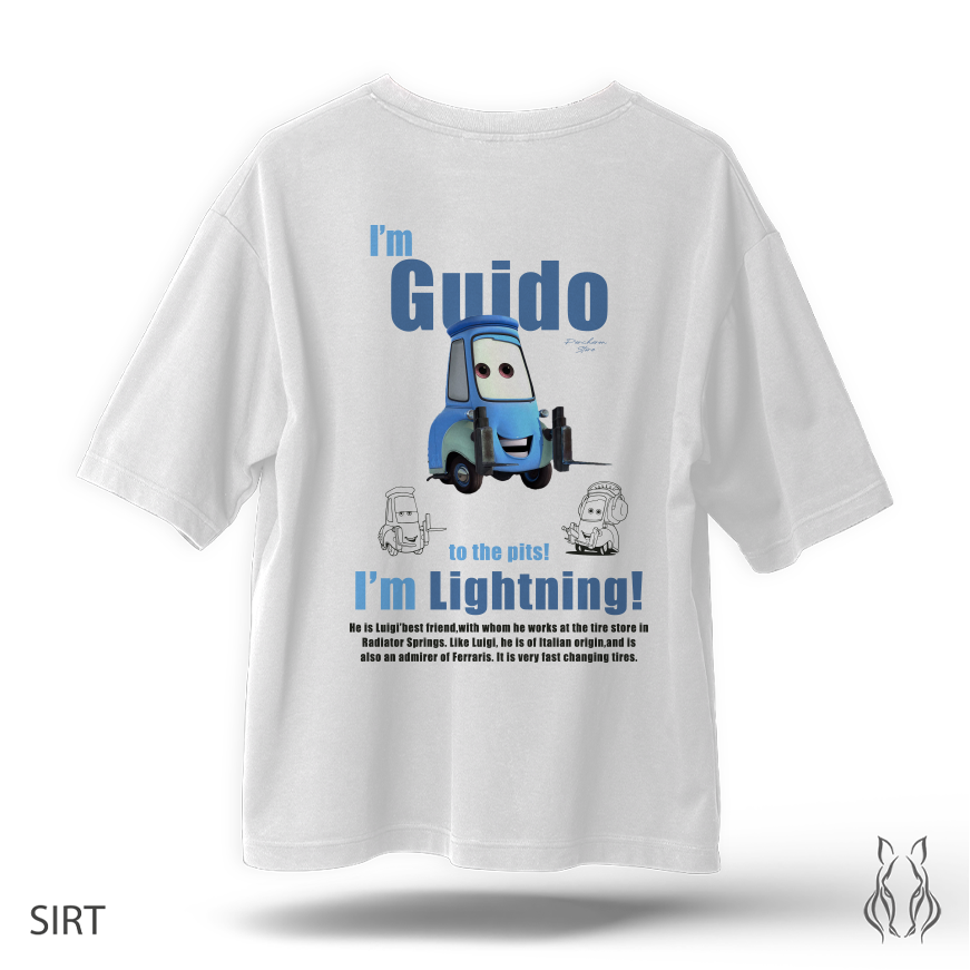 Guido Cars - Oversize T-Shirt