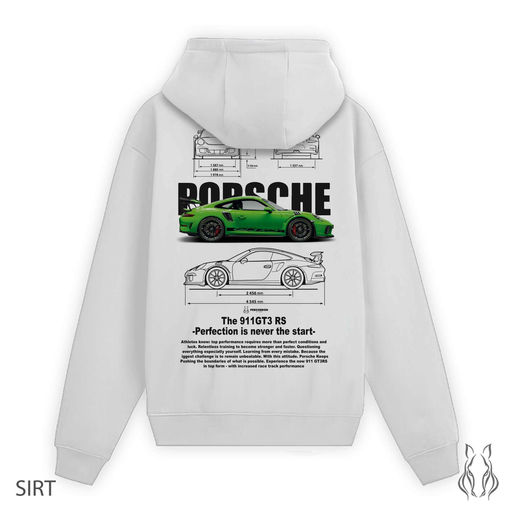 Green Porsche - Hoodie