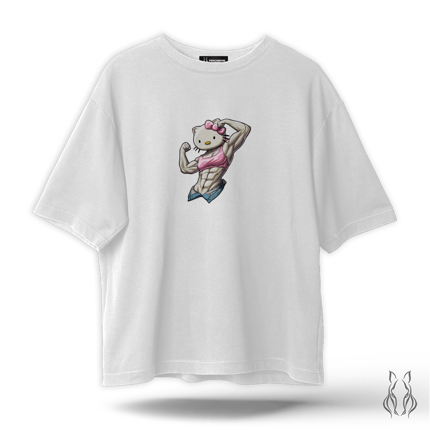Muscle Kitty - Oversize T-Shirt