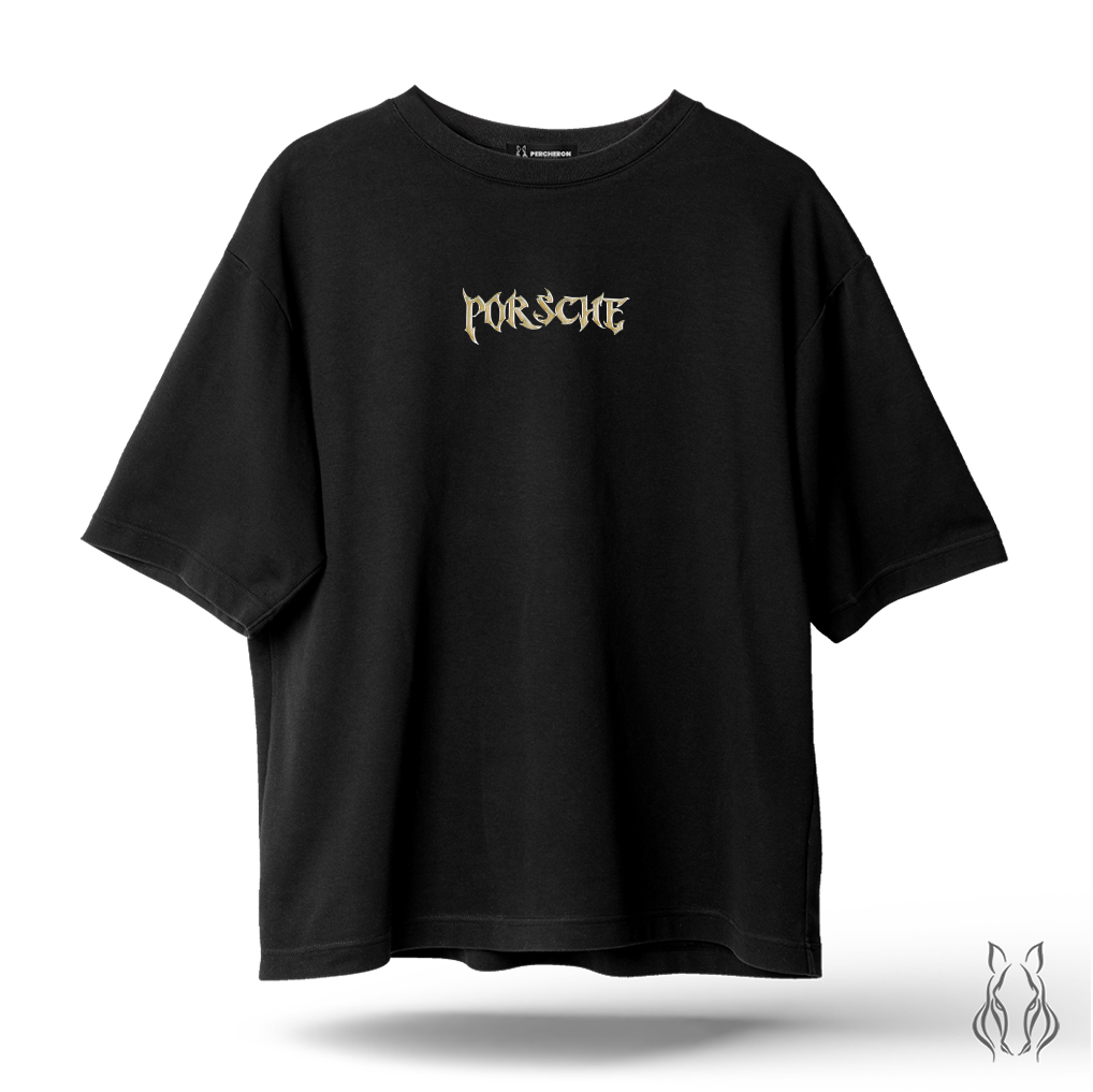 Porsche 911 Turbo Gold - Oversize T-Shirt