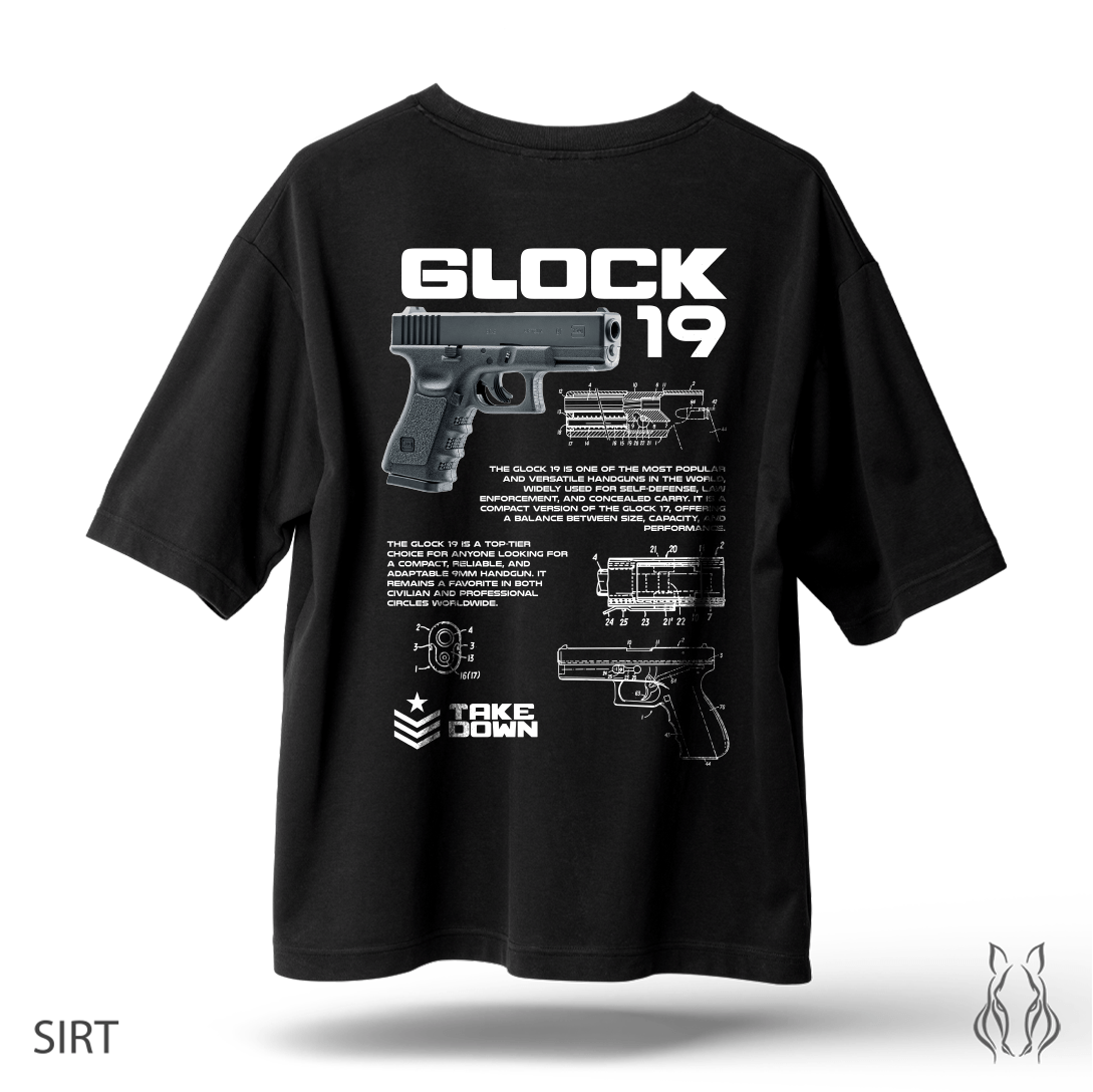 Glock 19 - Oversize T-Shirt