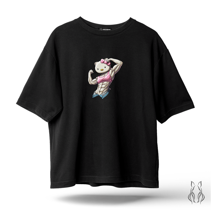 Muscle Kitty - Oversize T-Shirt