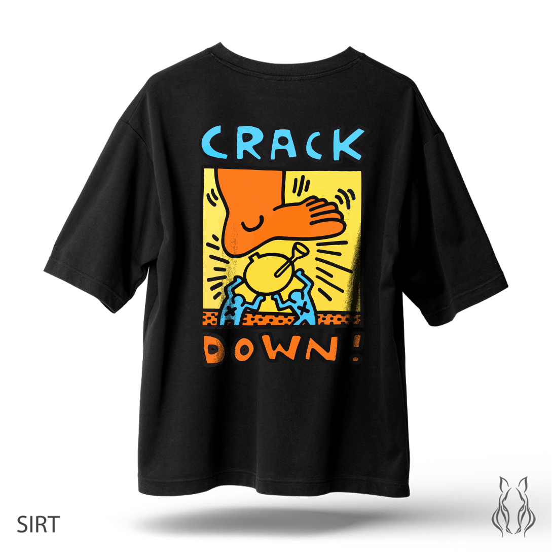 Crack Down - Oversize T-Shirt