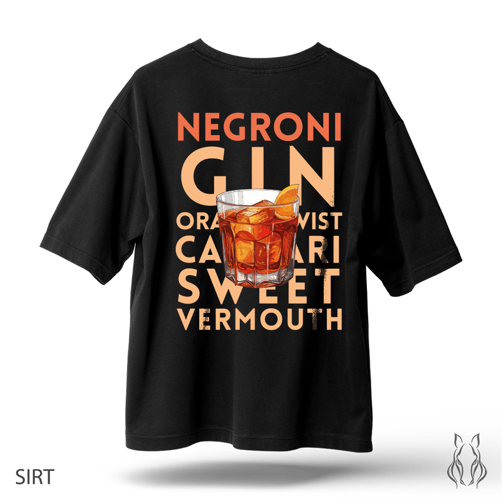 Negroni Gin - Oversize T-Shirt