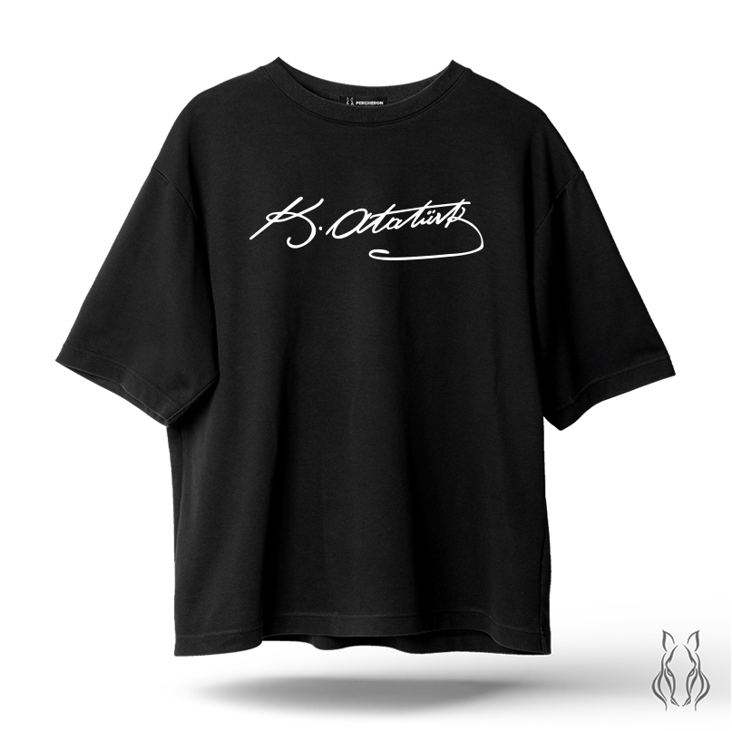 Atatürk İmza - Oversize T-Shirt