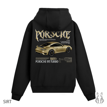 Porsche 911 Turbo Gold - Hoodie