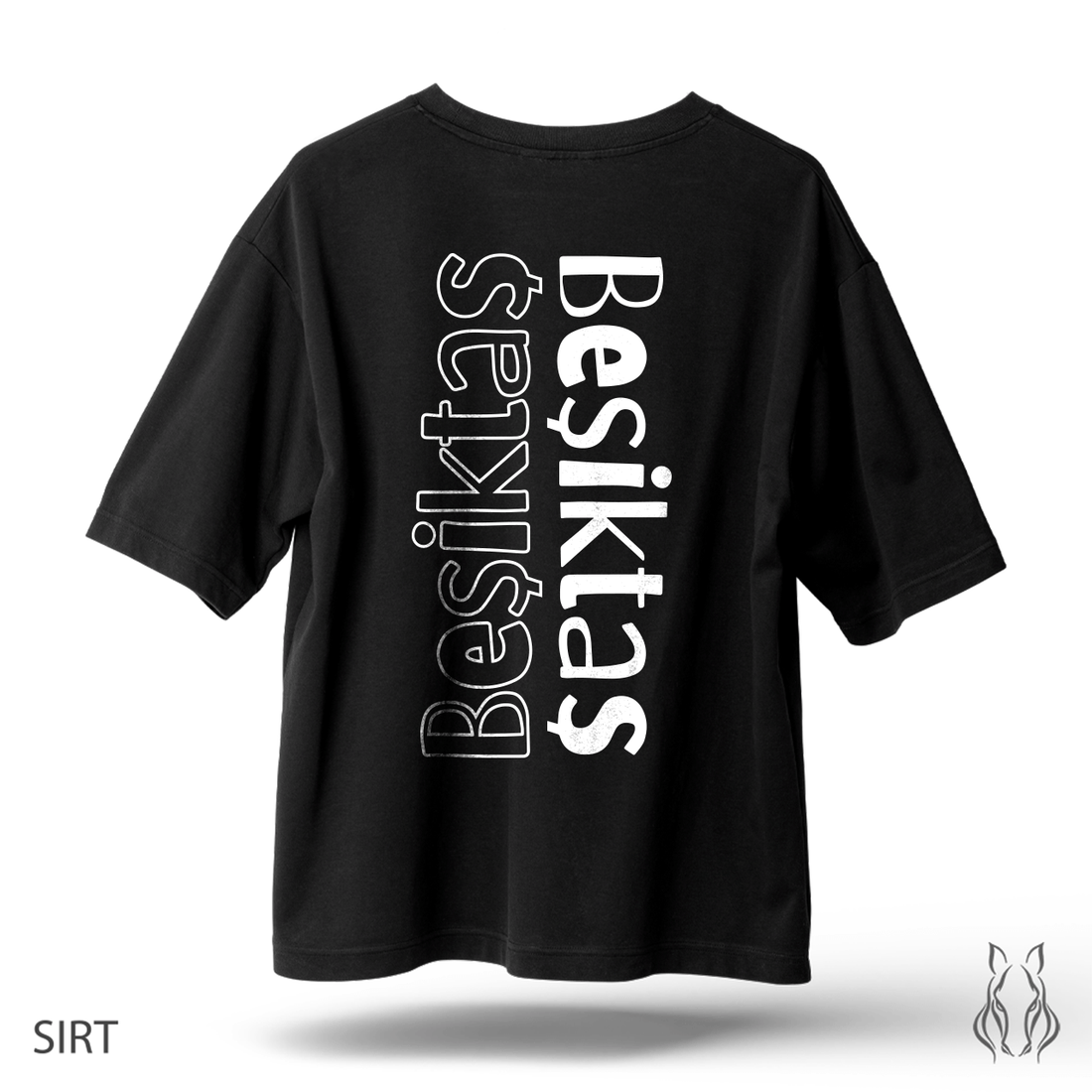 Bjk Sırt - Oversize T-Shirt