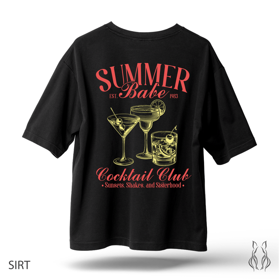 Summer Babe - Oversize T-Shirt