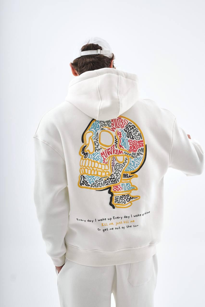 Skull- Oversize Hoodie