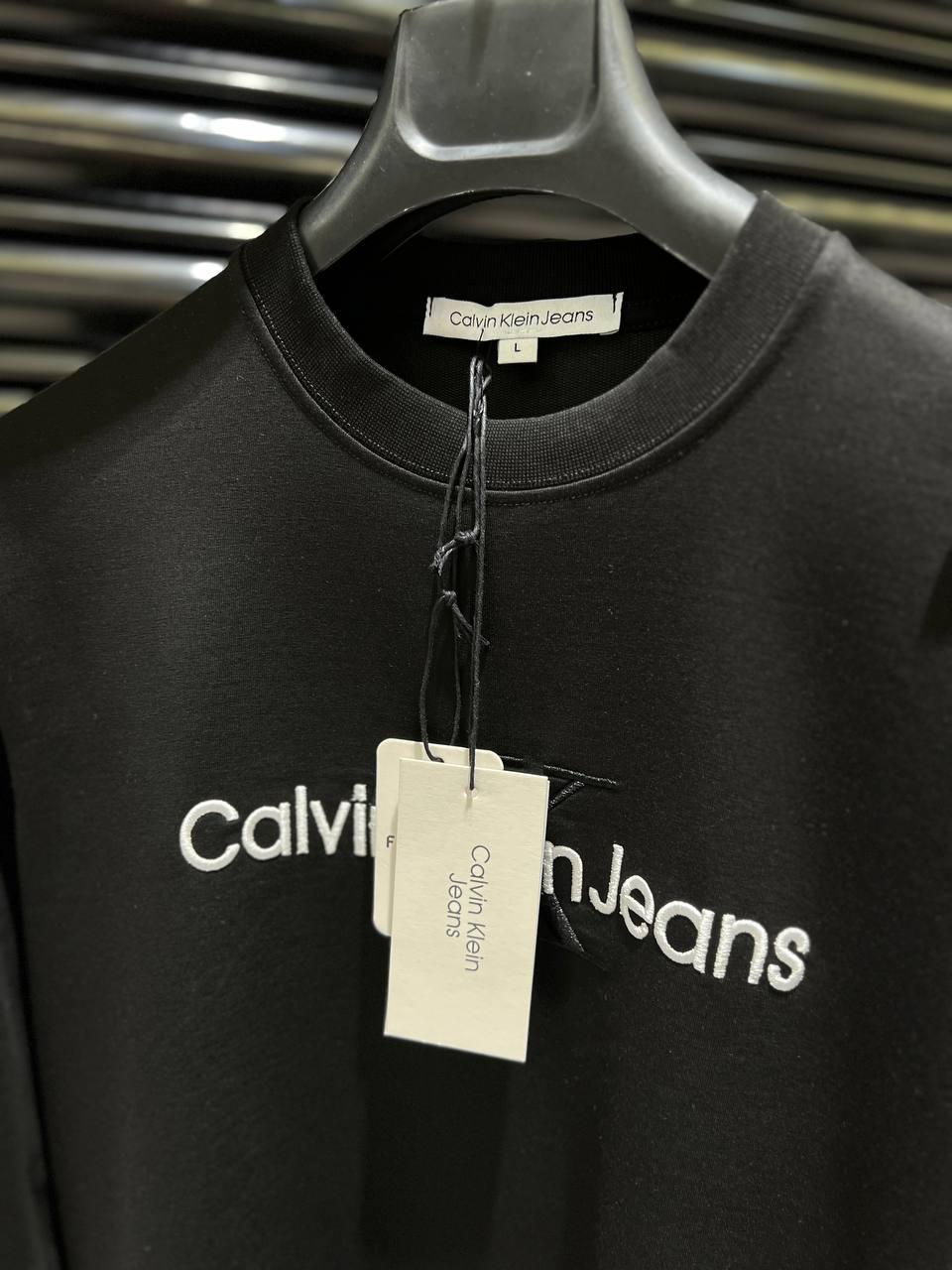 Calvin Klein - Nakış Baskı Sweatshirt